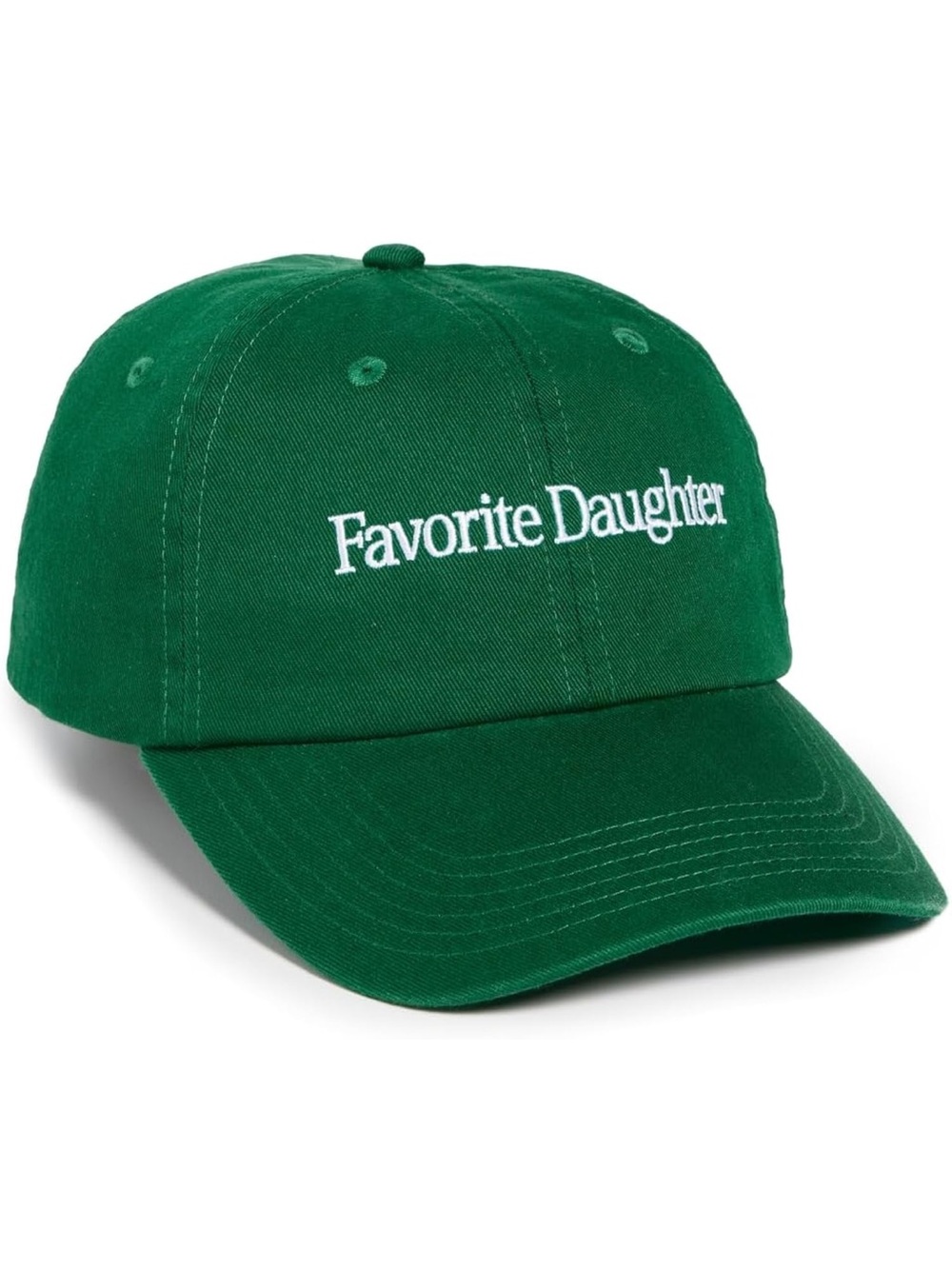 Favorite Daughter Emerald Green Embroidered Baseball Cap